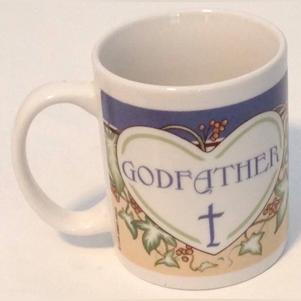 Abbey Press Coffee Mug Godfather Walking Beside Me Godparent Tribute